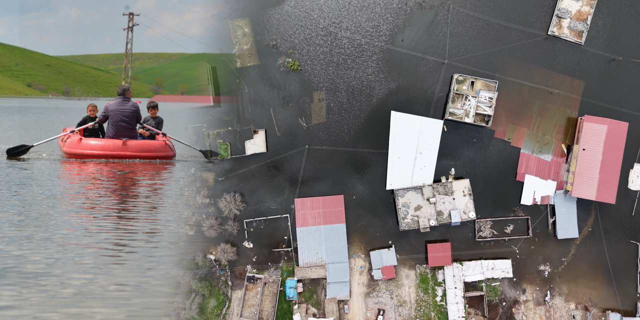 Diyarbakır’da Sel: 10 Ev Su Altında Kaldı