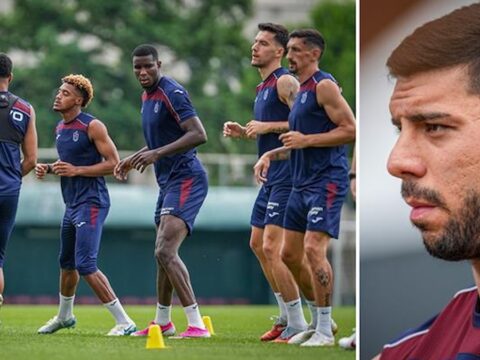 Trabzonsporun yeni transferi ilk idmanina cikti 6IyyjsIL